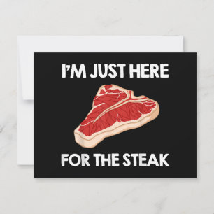 Carte I Love Steak Cadeau Ribeye House