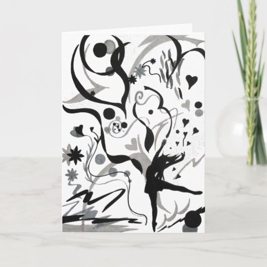 Carte I Love to dance ! (Devant)