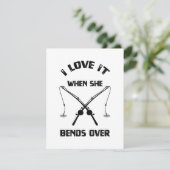 Carte I Love When She Bands Over - Funny Fishermen (Debout devant)