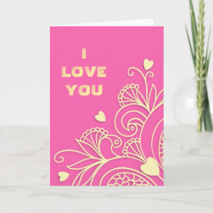 Carte I Love You