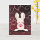 Carte I love you (Fleur jaune)