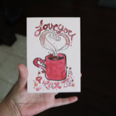 Carte I love you a latte