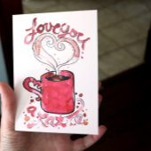 Carte I love you a latte