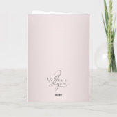 Carte I Love You Pink Heart Photo Collage (Dos)