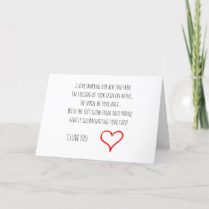 Carte I Love You pour Girlfriend ou petit ami