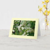 Carte I ` m pensant à vous (Fleur jaune)