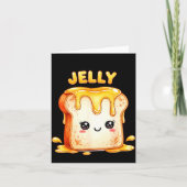 Carte I’m With The Jelly Funny Matching Couple Cute Kawa (Devant)