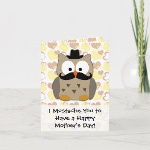 Carte I Mustache You Mother's