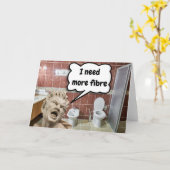 Carte I need more fibre. (Fleur jaune)