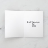 Carte I only have eyes for BOO (Intérieur)