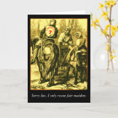 Carte I only rescue fair maidens (Fleur jaune)