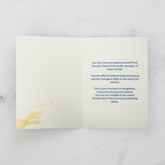 Carte I See You (Intérieur)