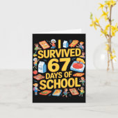 Carte I Survived 67 Days Of Cafeteria Chaos Lunch Lady F (Fleur jaune)