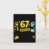 Carte I Survived 67 Days Of Cafeteria Chaos Lunch Lady S (Fleur jaune)