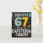 Carte I Survived 67 Days Of Cafeteria Chaos Lunch Lady S (Fleur jaune)