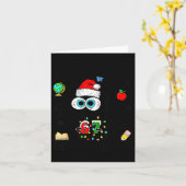 Carte I Survived 67 Days Of School Funny Christmas Black (Fleur jaune)