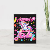 Carte I Survived 67 Days Of School Funny Six Seven Teach (Devant)
