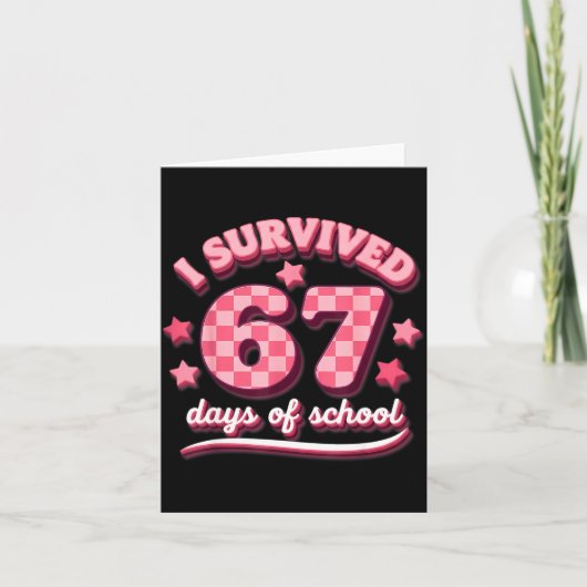 Carte I Survived 67 Six Seven Days Of School Teachers St (Devant)