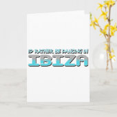 CARTE IBIZA (Fleur jaune)