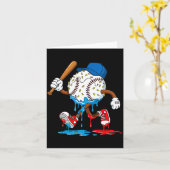 Carte Ice Cream Drip Baseball Sts Baseball Lifestyle Boy (Fleur jaune)