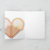 Carte Ice Cream Love (Intérieur)