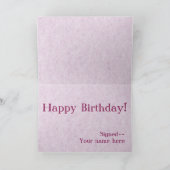 Carte Ice Cream personnalisable (Intérieur)