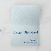 Carte Ice Cream personnalisable (Intérieur)