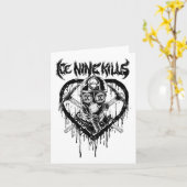 Carte Ice Nine Kills – Masque de la Saint-Valentin (Fleur jaune)