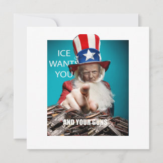 Carte ICE Wants Your Guns
