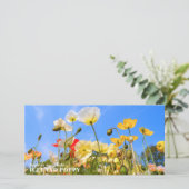Carte Iceland Poppy (Debout devant)