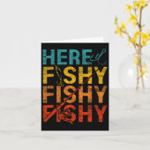 Carte Ici Fishy Fishy Fishy (Fleur jaune)