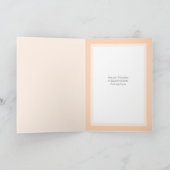 Carte Icicles à Sunrise Apricot Ski Card (Intérieur)