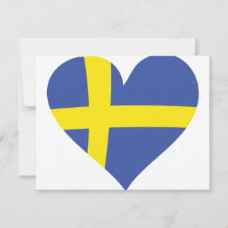 Carte icône de coeur en suède