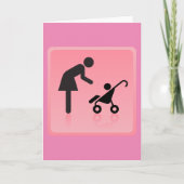 Carte Icône Mère Et Enfant (Devant)