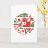 Carte Icônes de la Nouvelle-Angleterre (Fleur jaune)