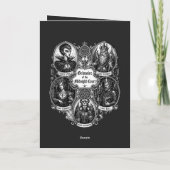 Carte Icônes infernales Le Grimoire gothique (Dos)