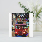 Carte Iconic London - Christmas  (Debout devant)