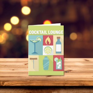 Carte Iconique professionnel de barman conçu