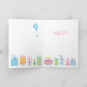 Carte Icons Anniversaire Niece (Intérieur)