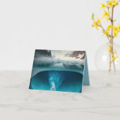 Carte Icy Mountain View (Fleur jaune)