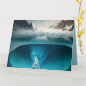 Carte Icy Mountain View (Fleur jaune)