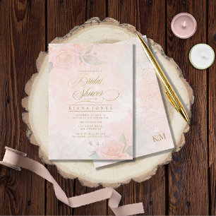 Carte ID de Fête des mariées Rose souple 828