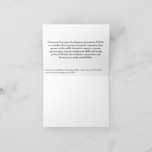 Carte Idaho Bear (Intérieur)