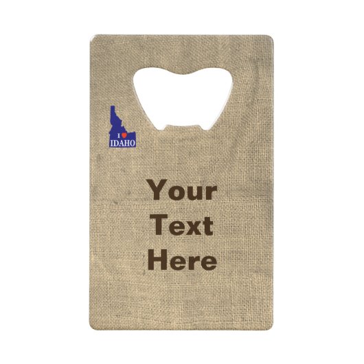 Carte Idaho Spud (Dos)