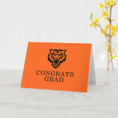 Carte Idaho State University Bengals Spirit Design (Fleur jaune)