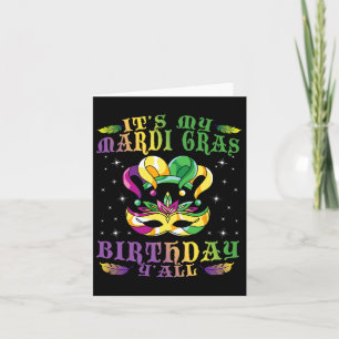 Carte Idée Cadeau Anniversaire Célébration Mascarade Cos