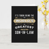 Carte Idée cadeau pour le meilleur fils de la famille, l (Fleur jaune)