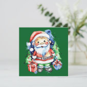 Carte Idées de cadeaux du Père Noël (Debout devant)