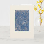 Carte Identification avec mes pensées (Fleur jaune)