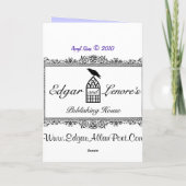 Carte If I Held Beauty In A Glass (Dos)